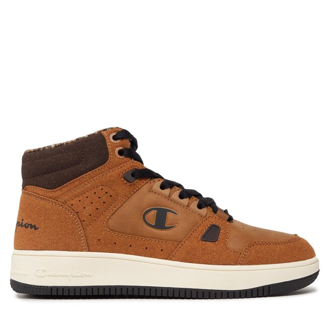 Sneakersy Champion Rebound Mid Winterized B Gs Mid Cut - Brązowy