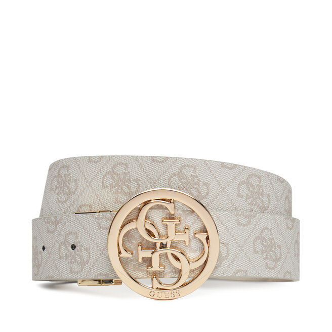 Pasek Damski Guess Noelle BW9166 - Écru