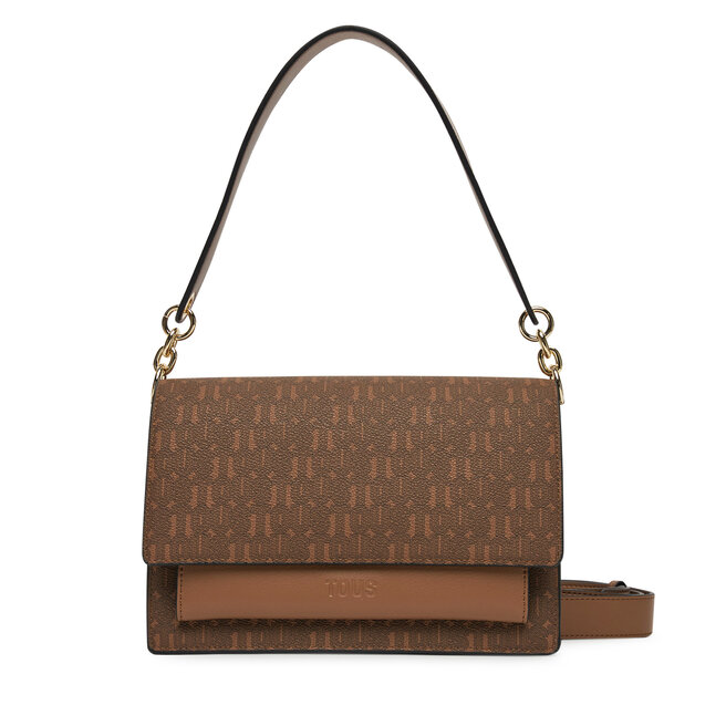Torebka TOUS Audree Tous Buckles Silhouette - Brązowy