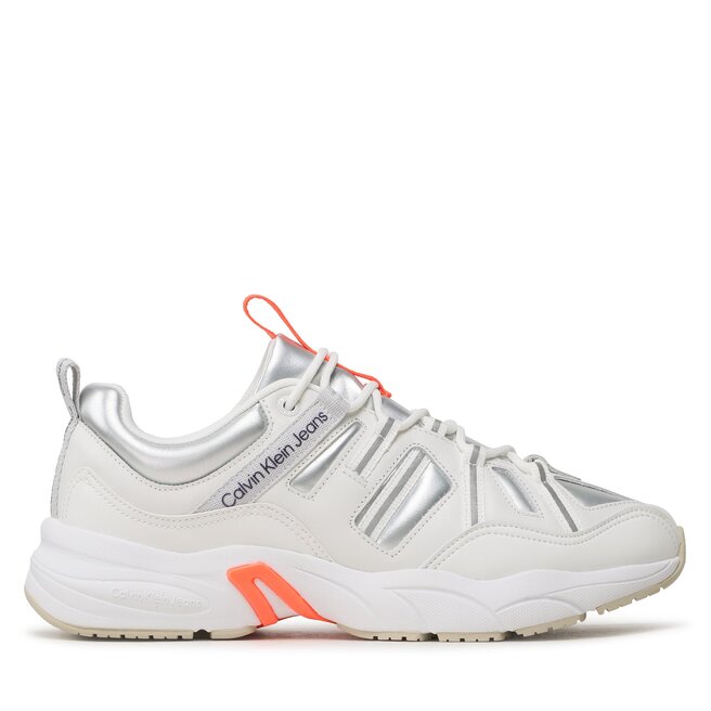 Sneakersy Calvin Klein Jeans Retro Tennis Laceup - Biały