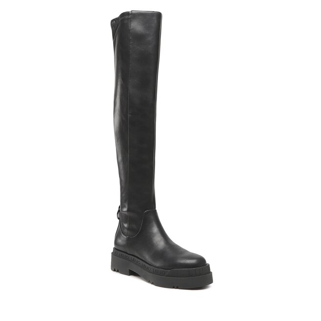 Cizme lungi muschetar Liu Jo Love 28 SF2189 EX014 Black 22222