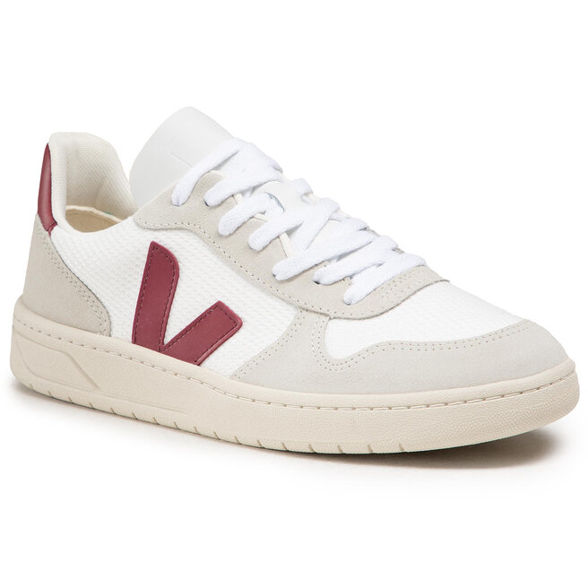 veja v10 b mesh white marsala