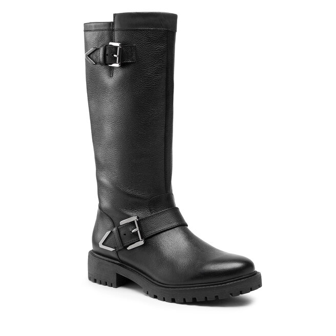Cizme Geox D Hoara F D16FTF 04643 C9999 Black