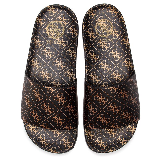 Guess Chanclas Guess Savan FL6SAV RUB19 BLACK/GOLD