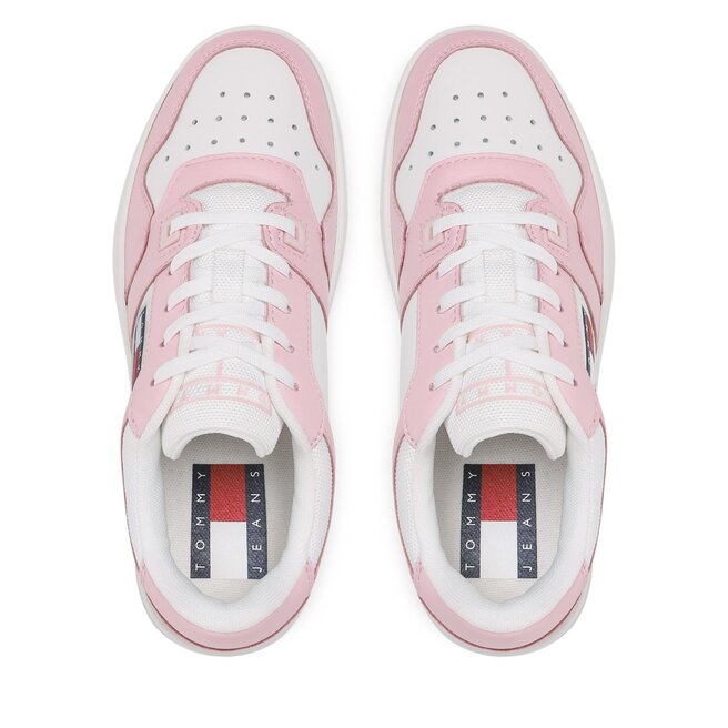 Tommy Jeans Сникърси Tommy Jeans Retro Basket Wmn EN0EN02102 Misty Pink TH2