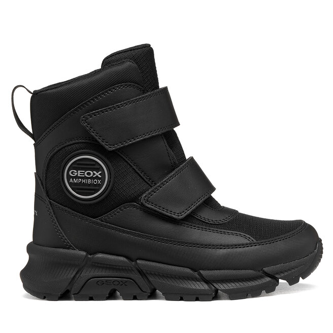 Trzewiki Geox J Flexyper Plus Boy B Abx J66LCG 0FU54 C9999 S Czarny