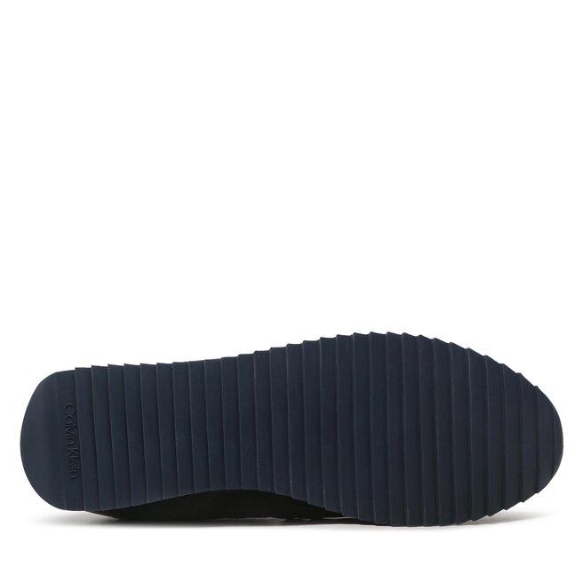Calvin Klein Сникърси Calvin Klein Low Top Lace Up Nylon HM0HM00921 Black/Navy 0GL