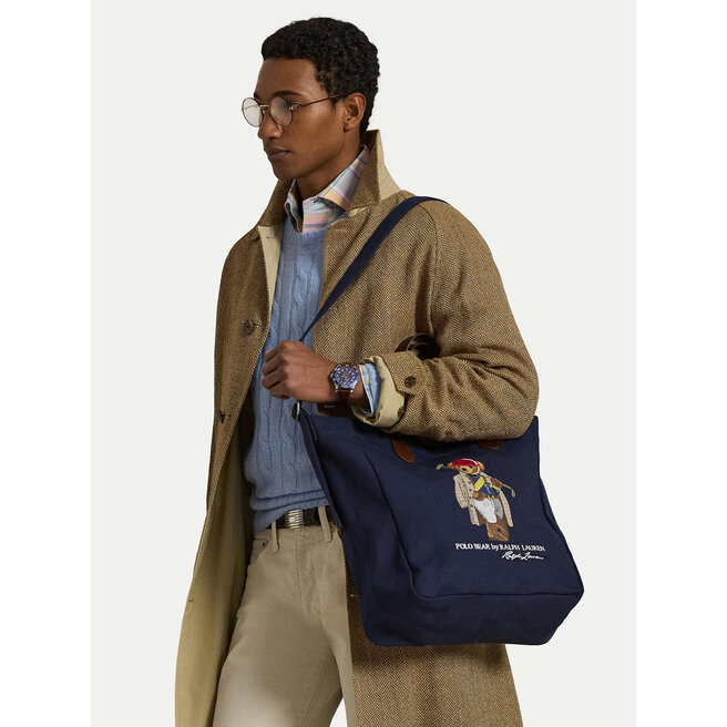 Torebka Polo Ralph Lauren 405P08098001 Granatowy -
