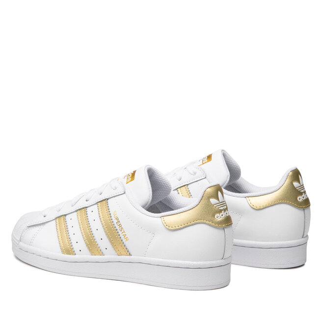 adidas Pantofi adidas Superstar W FX7483 Ftwwht/Goldmt/Ftwwht