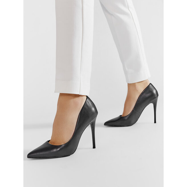Steve madden daisie black leather hotsell