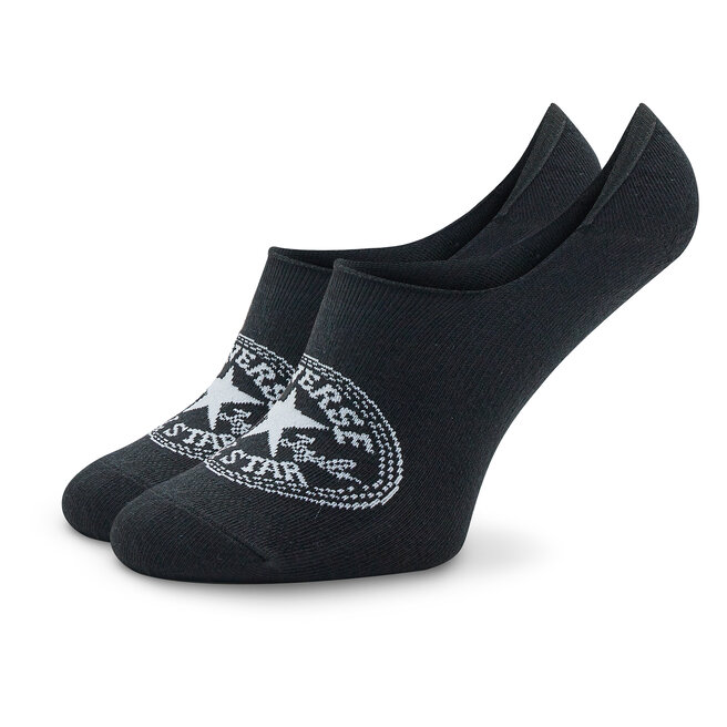 Converse 2er-Set Damen Sneakersocken Converse E1138B-2009 Schwarz