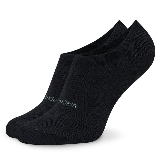 Calvin Klein 2 pár férfi bokazokni Calvin Klein 701224114 Black 001