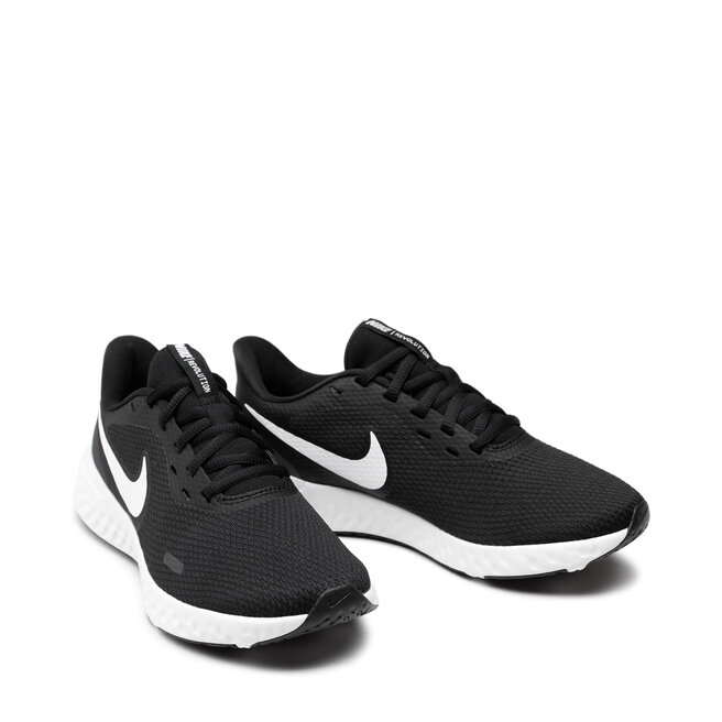 Nike Čevlji Nike Revolution 5 BQ3207 002 Black/White/Anthracite