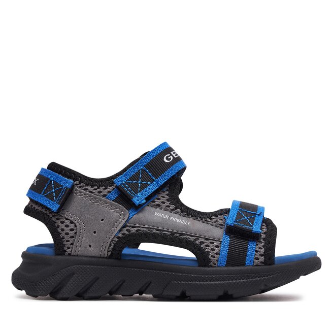Sandały Geox J Sandal Airadyum Bo J45F1B 014ME - M Szary