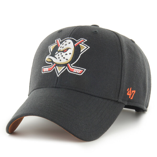 Czapka z daszkiem 47 Brand NHL Anaheim Ducks Ballpark Snap 47 MVP - Czarny
