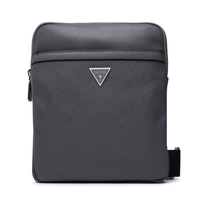 Saszetka Guess Certosa Saffiano Smart HMECSA - Szary