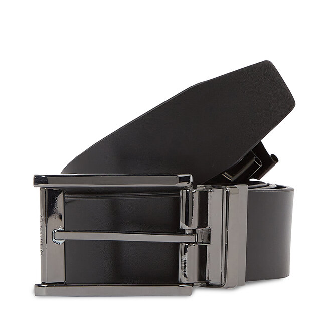 Calvin Klein Pánský pásek Calvin Klein Adj/Rev Faceted Lux K50K510931 Black/Navy BAX