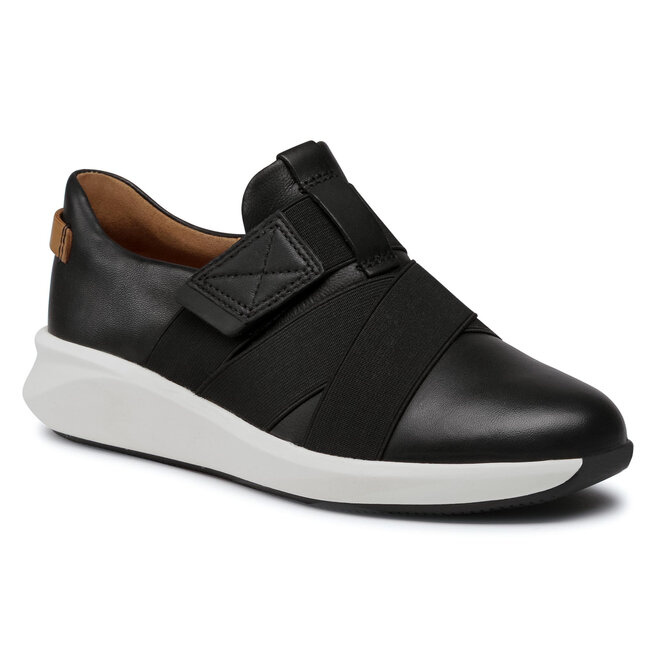Sneakers Clarks Un Rio Strap 261456144 Black Leather