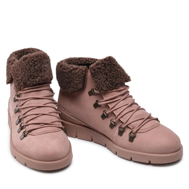 ECCO Členková obuv ECCO Bella 28233360114 Morel/Licoice/Dark Clay