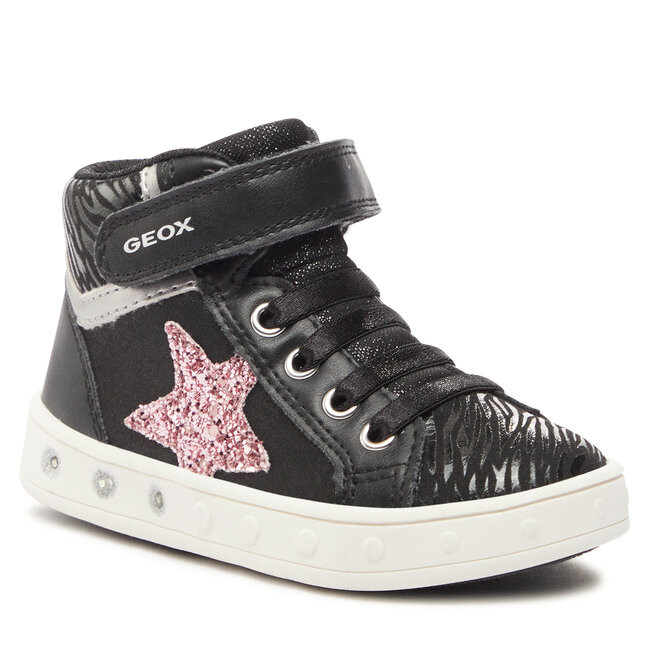 Sneakersy Geox J Skylin Girl J368WG 0BJDH - M Czarny