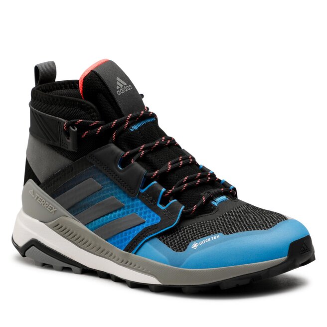 Pantofi adidas Terrex Trailmaker Mid Gtx GORE-TEX GZ0339 Core Black/Grey Six/Blue Rush