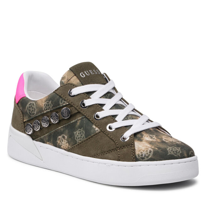 Zapatos guess vans verde clearance