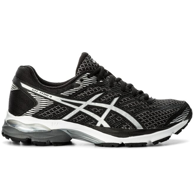 Buty Asics Gel Flux 4 T764N Black Silver Carbon 9093 eobuwie .pl
