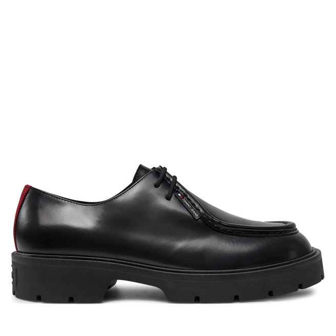Półbuty Tommy Jeans Tjm Smart Derby Shoe - Czarny