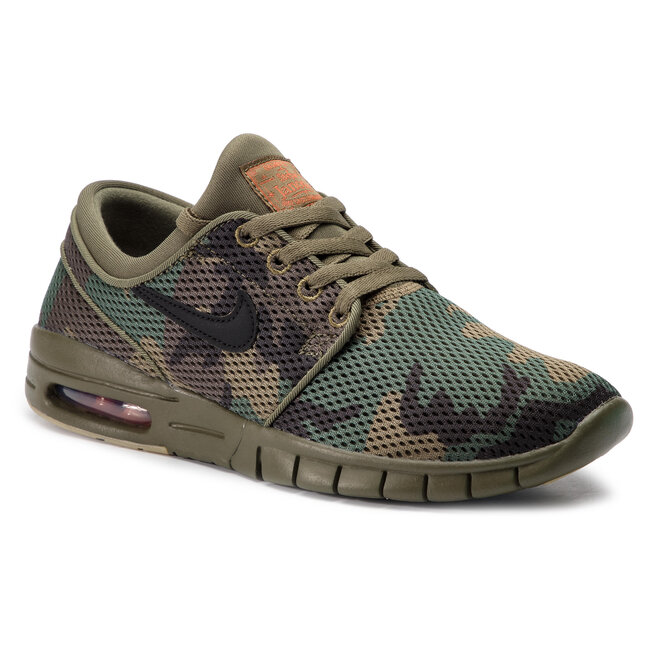 Boty Nike Stefan Janoski Max 631303 203 Iguana Black Medium Olive