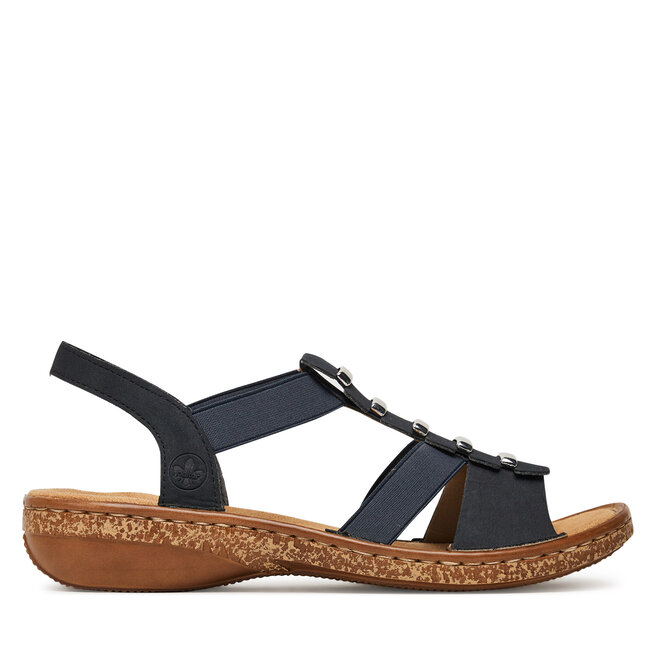 Sandały Rieker CEO-62850-14 Granatowy - kobiece