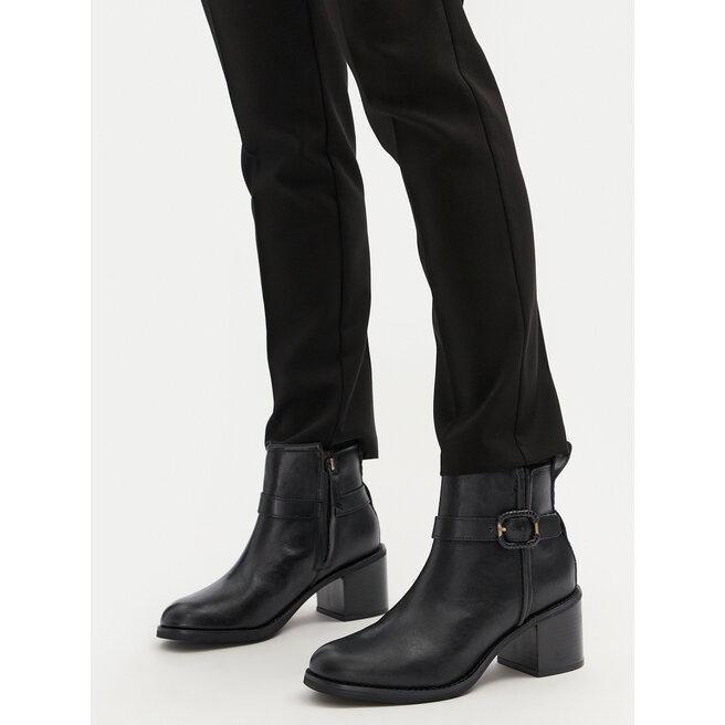 Botki Clarks Chamberly Trim 26178833 Czarny - kobiece