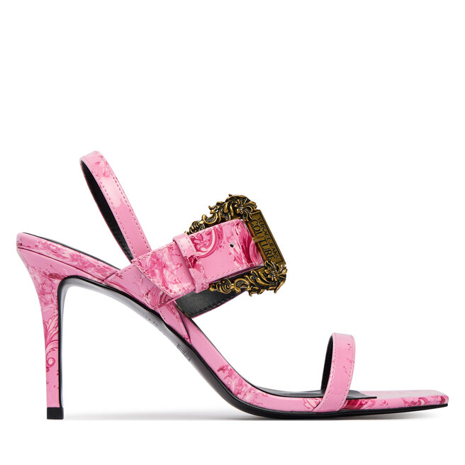 Sandały Versace Jeans Couture 80VA3S71 ZS366 Różowy - kobiece