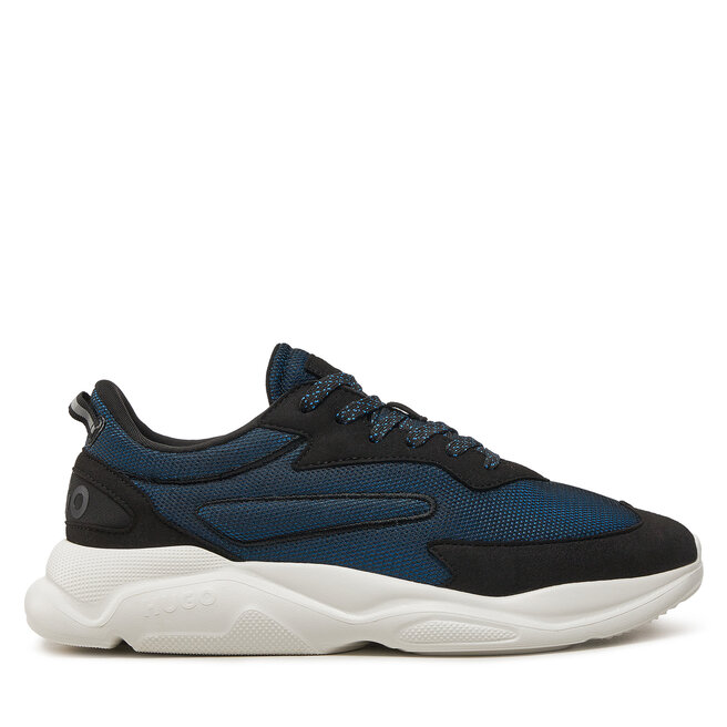 Sneakersy Hugo Leon Runn Meem - Granatowy
