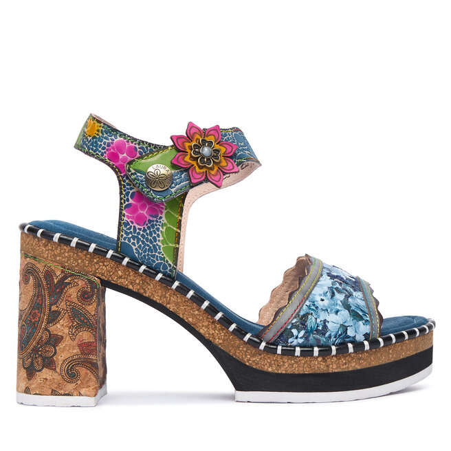 Sandały Laura Vita Naomio 15 Niebieski - kobiece