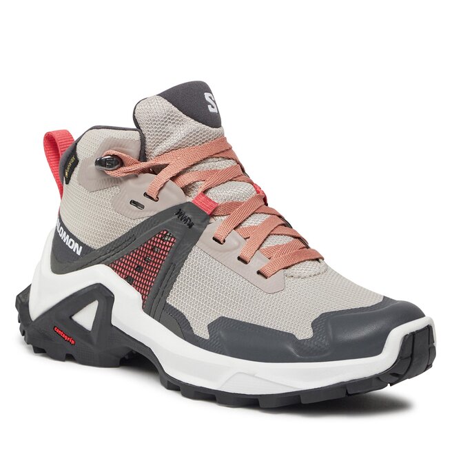 Salomon Bakancs Salomon X Raise Mid GORE-TEX L47071500 Ashes Of Roses/Peach Beige/Tea Rose