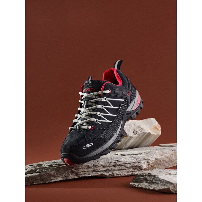 CMP Παπούτσια πεζοπορίας CMP Rigel Low Wmn Trekking Shoes Wp 3Q13246 Antracite/Off White 76UC