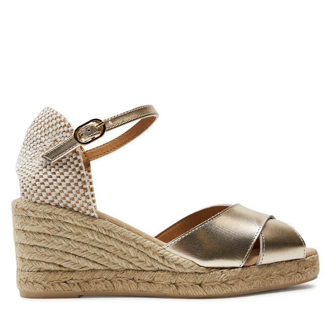 Espadryle Geox D Gelsa Low D45NGA 000CF - Złoty