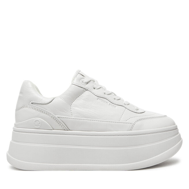 Sneakersy MICHAEL Michael Kors Hayes Lace Up - Biały