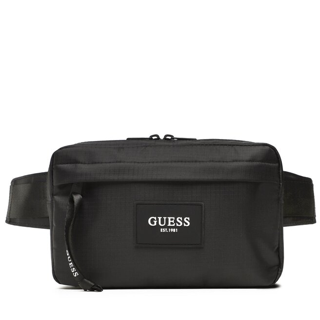 Saszetka nerka Guess Technical Handbag M3RZ05 - Czarny