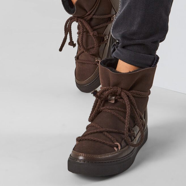Inuikii Обувки Inuikii Sneaker Classic 50202-001 Dark Brown