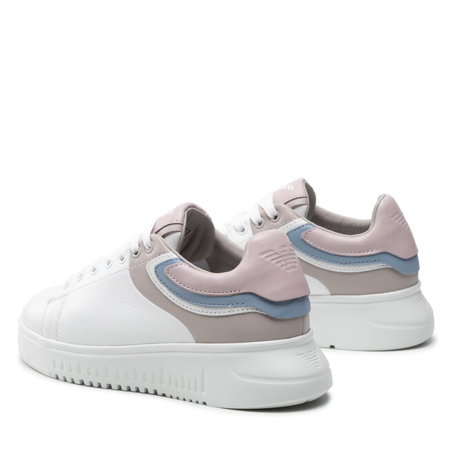 Emporio Armani Sneakers Emporio Armani X3X024 XN314 S125 Wht/Grey/Blue/Rose