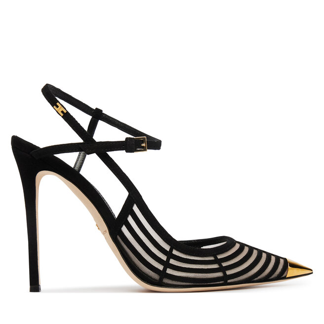 Szpilki Elisabetta Franchi SA-01L-62E2-V740 Czarny - kobiece