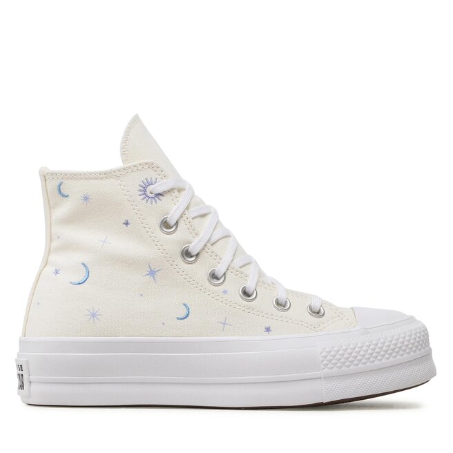 Converse Teniși Converse Ctas Lift Hi A02895C Egret/Moonrise Purple