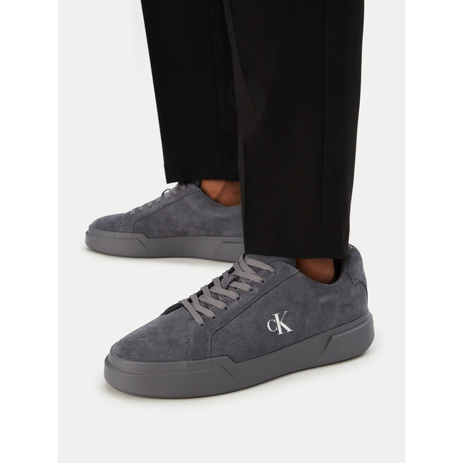 Sneakersy Calvin Klein Chunky Laceup Su YM0YM01453 Szary