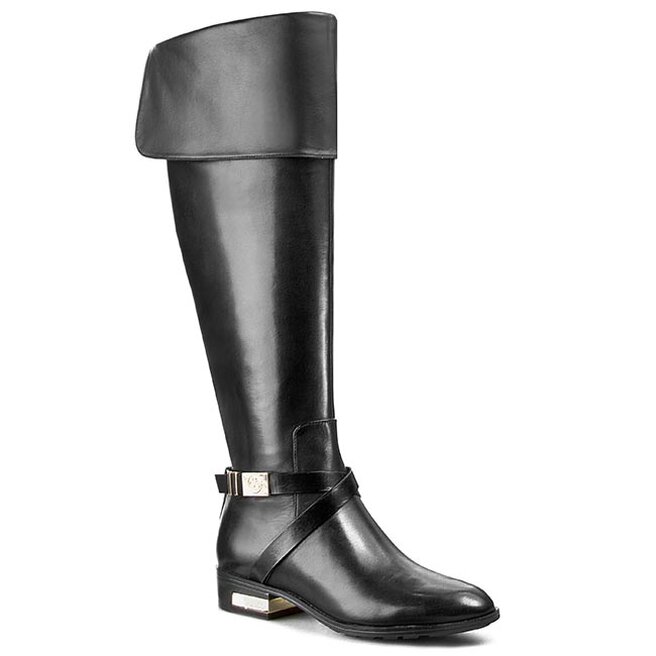 Stivali sopra il ginocchio Guess Zena FL4ZEN LEA11 Black escarpe