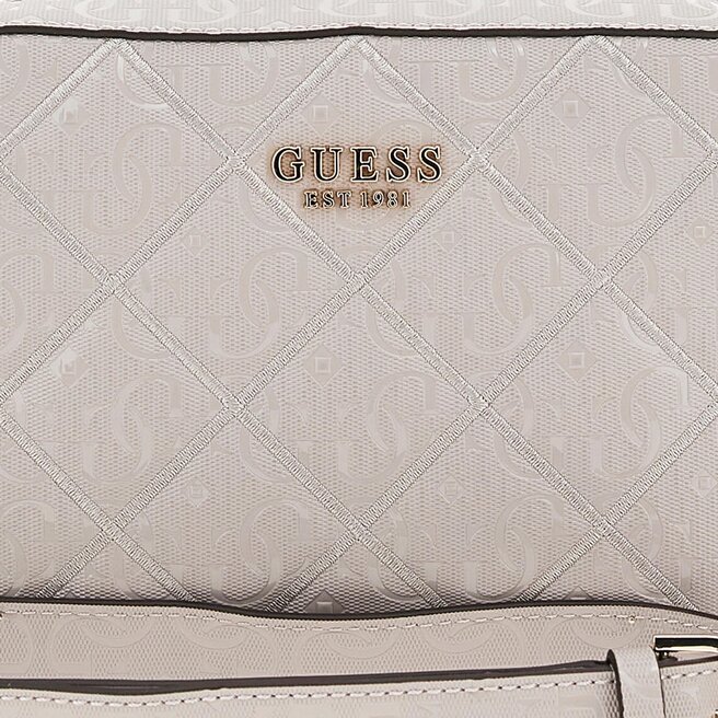 GUESS sac à épaule bandoulière Caddie Camera Bag Stone