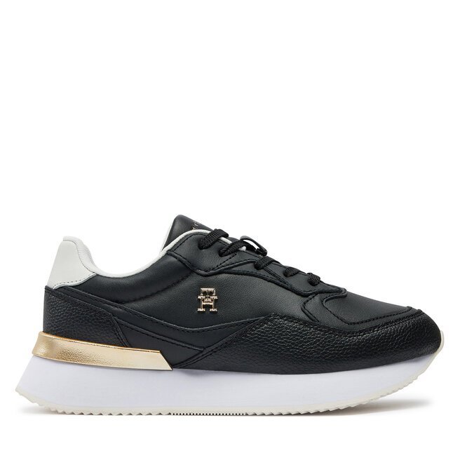 Sneakersy Tommy Hilfiger Chic Chunky Runner - Czarny