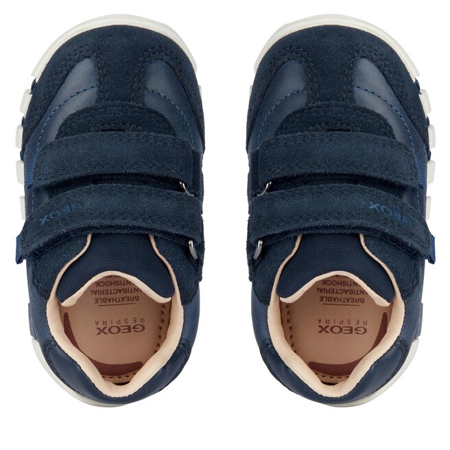 Geox Babyschuhe Für Mädchen Iupidoo Girl C – Sneaker Mit Klettverschluss, Synthetik & Gummisohle