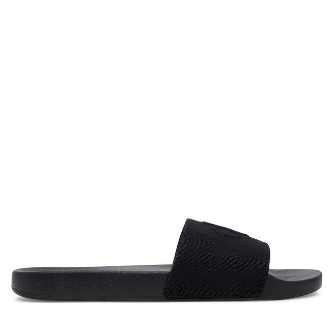 Klapki Calvin Klein Jeans Slide Hf Mono Cv - Czarny
