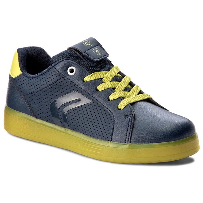 Excéntrico Pato segundo Sneakers Geox J Kommodor B. B J745PB 0BCBU C0749 D Navy/Lime •  Www.zapatos.es